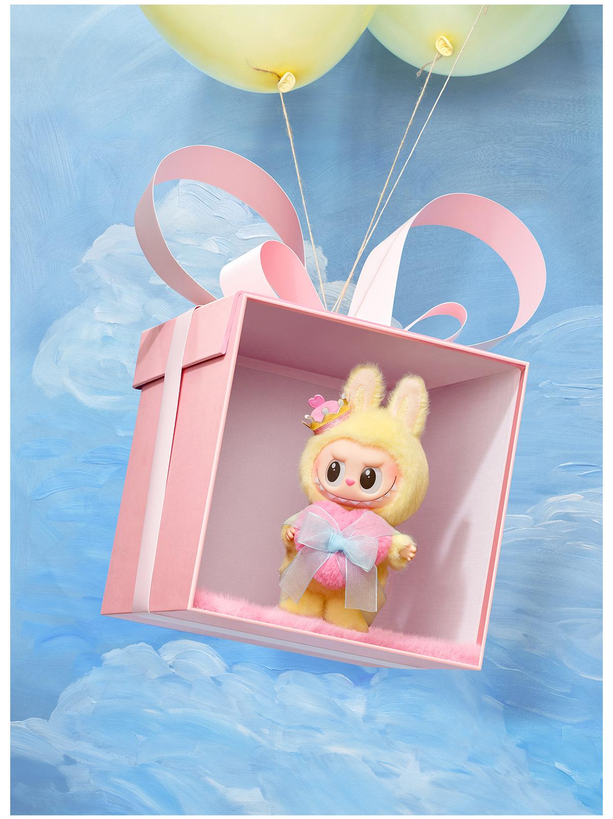 POP MART THE MONSTERS Let's Checkmate Series-Vinyl Plush Hanging Card, Labubu Collectible Toys