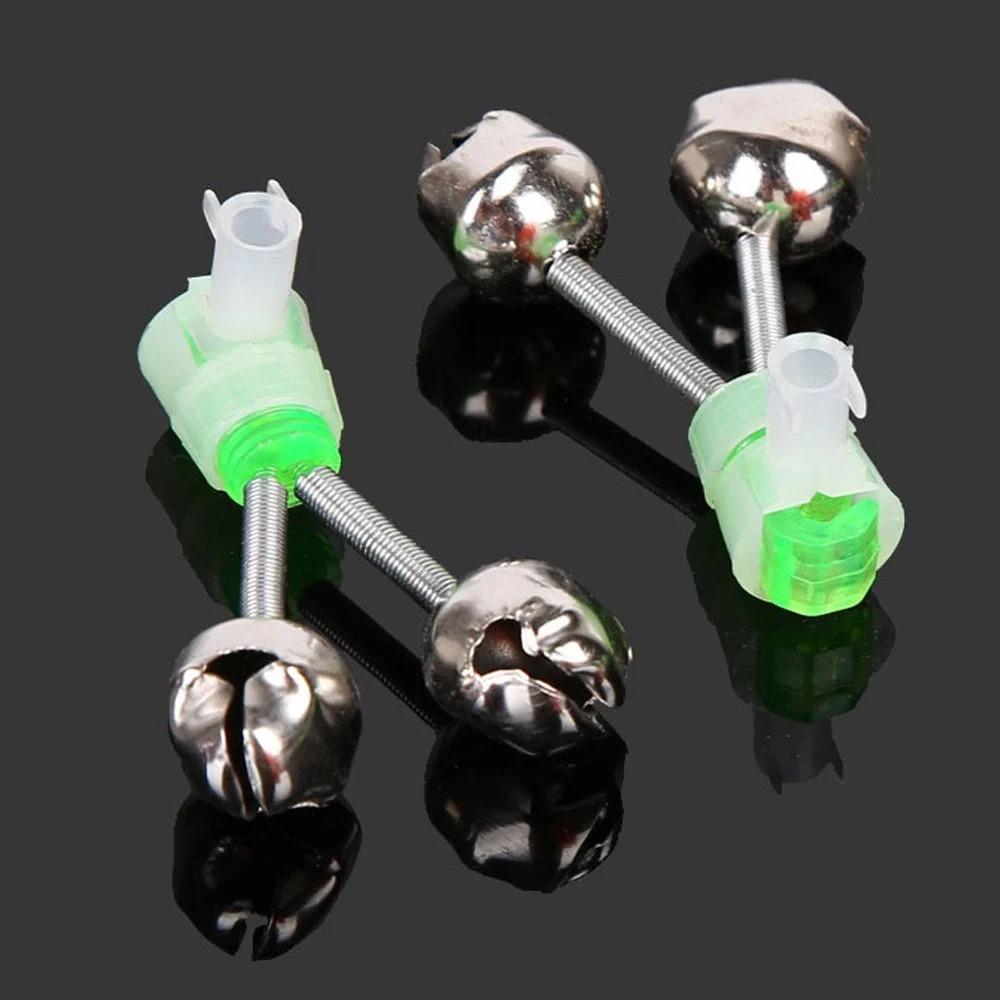 High Sensitivity LED Bite Alarm with Night Glow, Spiral Lock Rod Tip Design, Portable Fish Detector Alert, Professional Fishing Gear Upgrade Tool for Night Sea and River Fishing