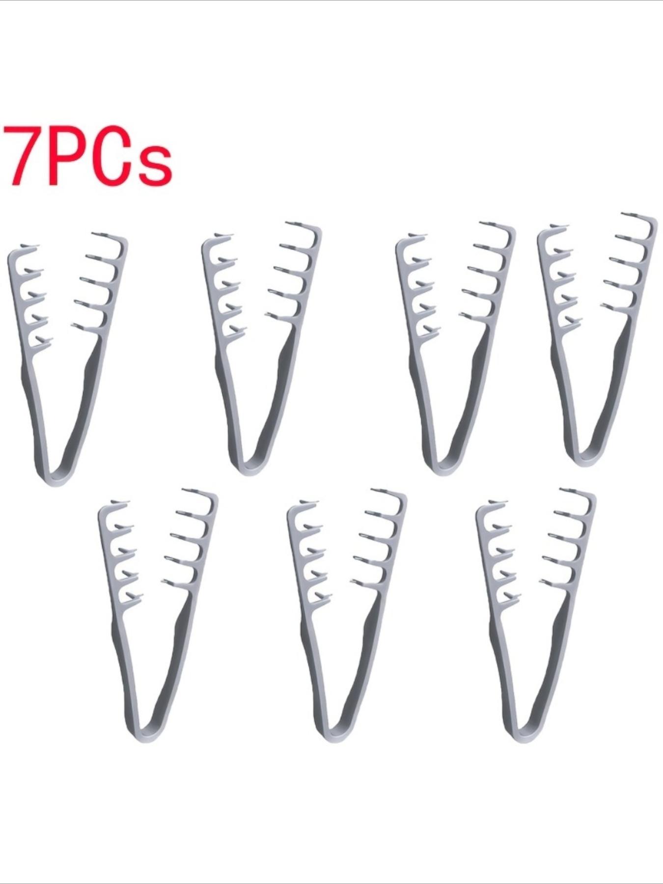 5/7/9pcs Volumizing Texture Hair Comb – Strong Grip, Root Lift, Seamless Blend, Fine Teeth for All Hair Types (Straight/Wavy/Curly), Anti-Slip Design, Ergonomic & Comfortable Handle, Perfect for Bangs, Salon & Home Use, Reusable, Must-Have Styling Tool