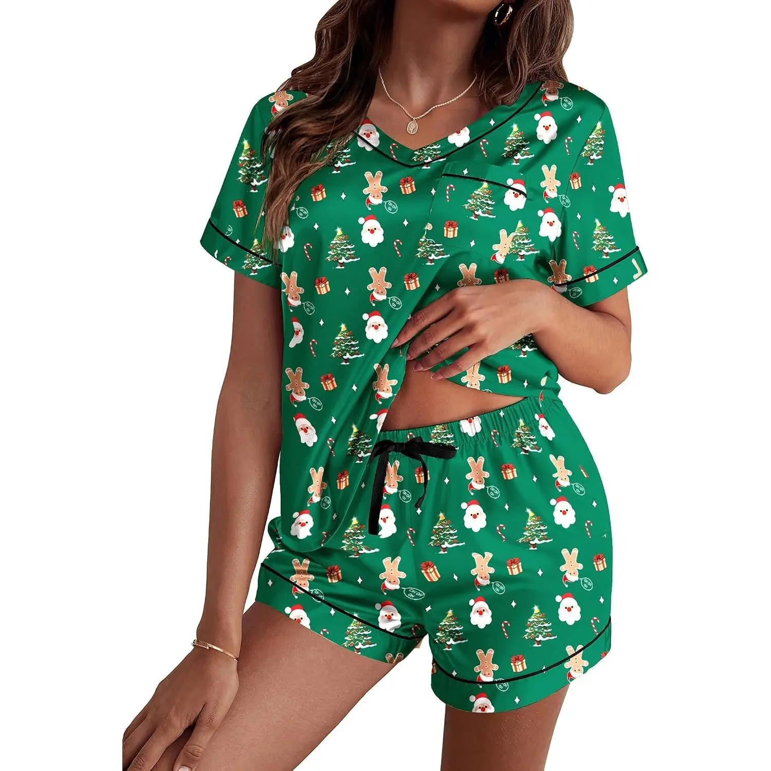Green Santa Claus