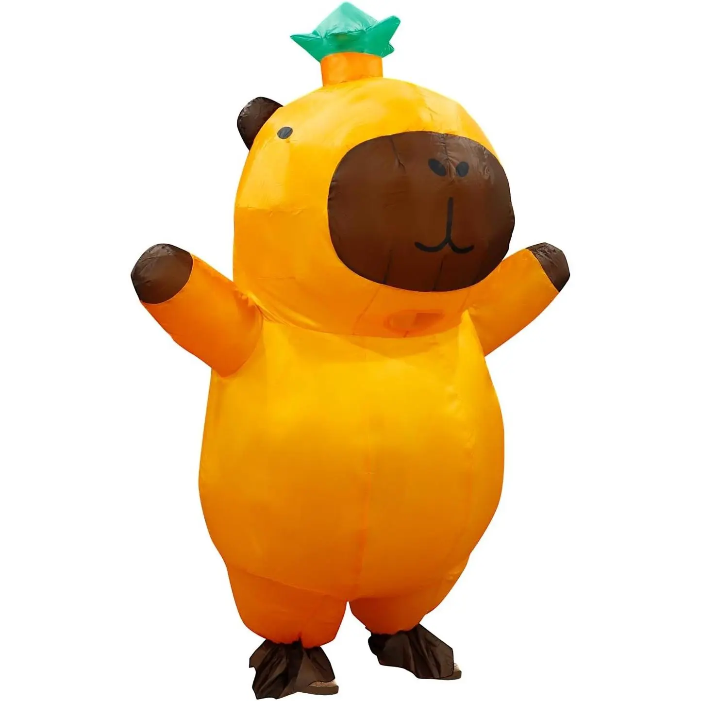 Capybara Inflatable Costume for Adults, Funny Blow Up Suit for Party Cosplay Halloween(Gift)
