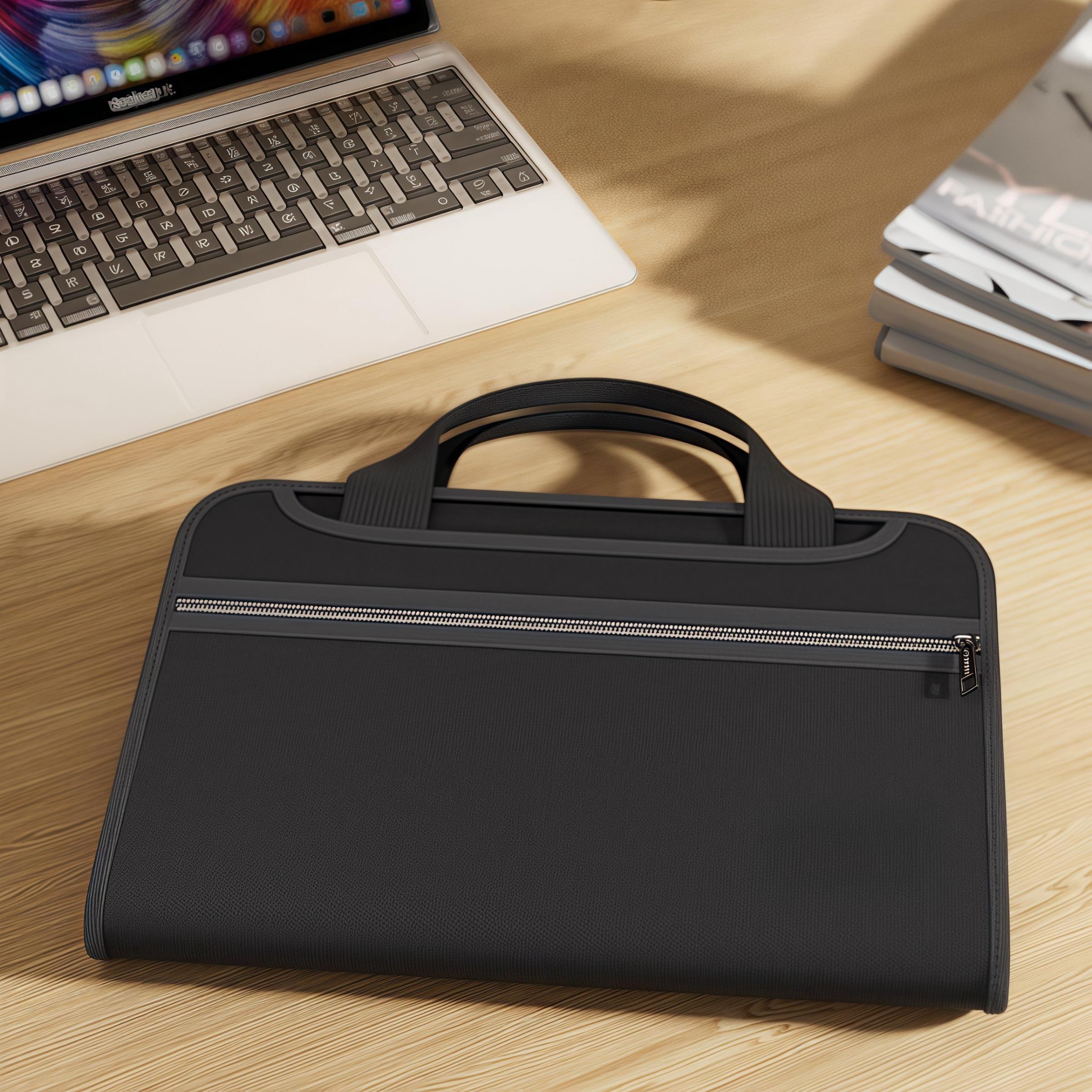 Fireproof Document Bag, Multi-Functional Fire Resistant File Organizer, Safe Storage for Important Documents & Certificates, Fireproof File Folder