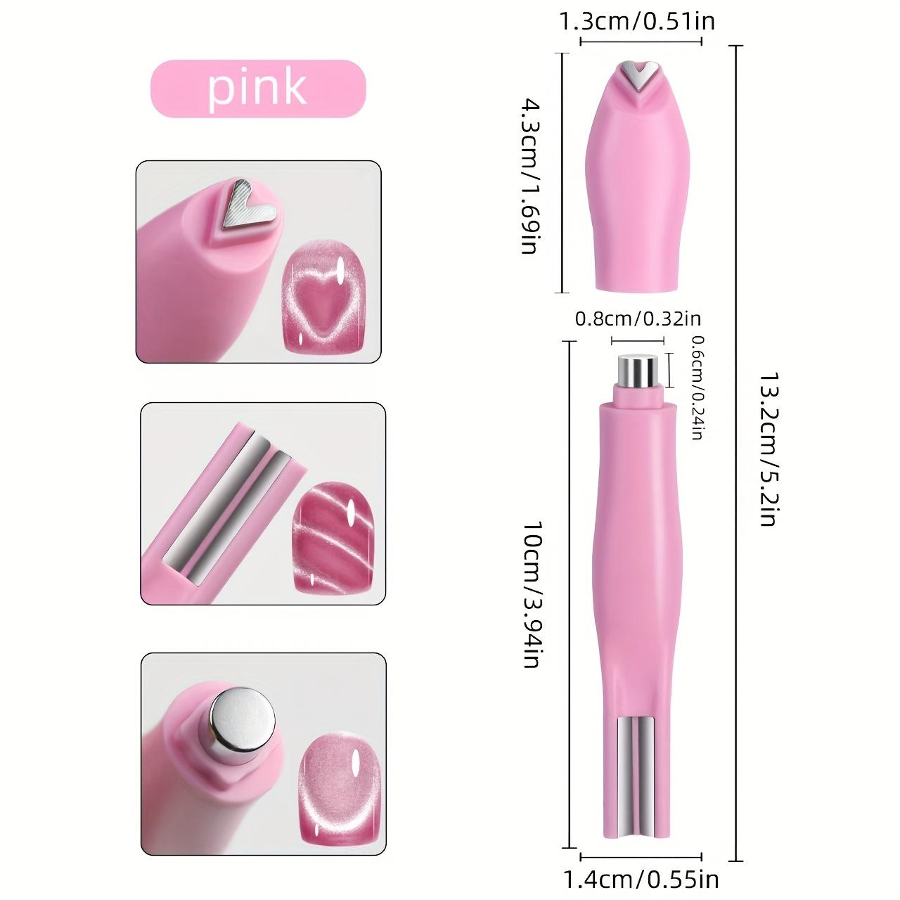 1 multi-functional magnetic cat's eye manicure tool, women's only, user-friendly, durable material, ideal manicure set, a great gift for beauty lovers