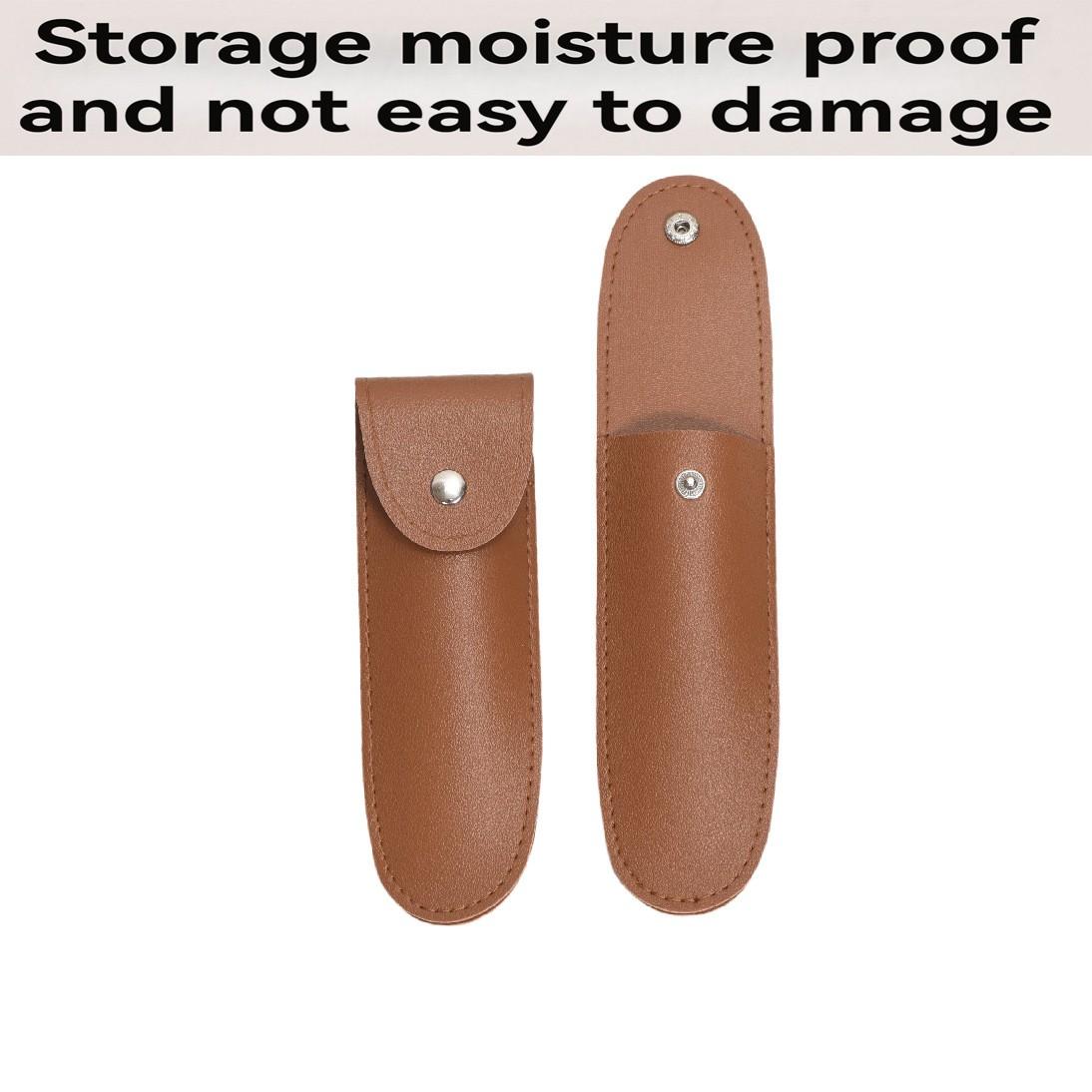 Portable Razor Storage Case, Foldable Knife Holder, Button-Press Razor Protector, Travel Tool Organizer, Compact and Convenient