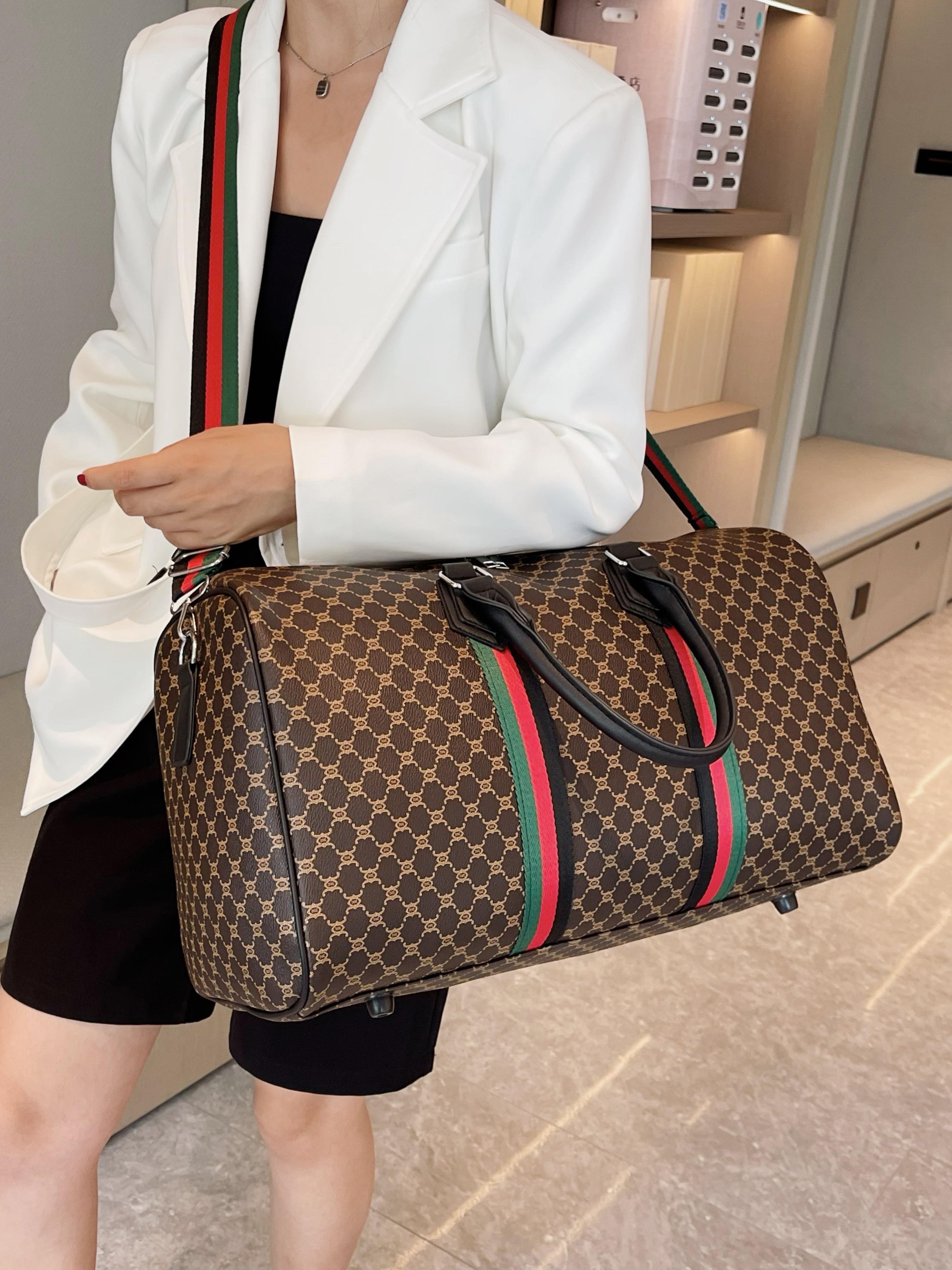 17.32x9.44x10.62 Inch Travel Tote Bag, Multi-Functional Commuter Handbag, Large Capacity Luggage Storage Bag, Lightweight Student Duffel Bag