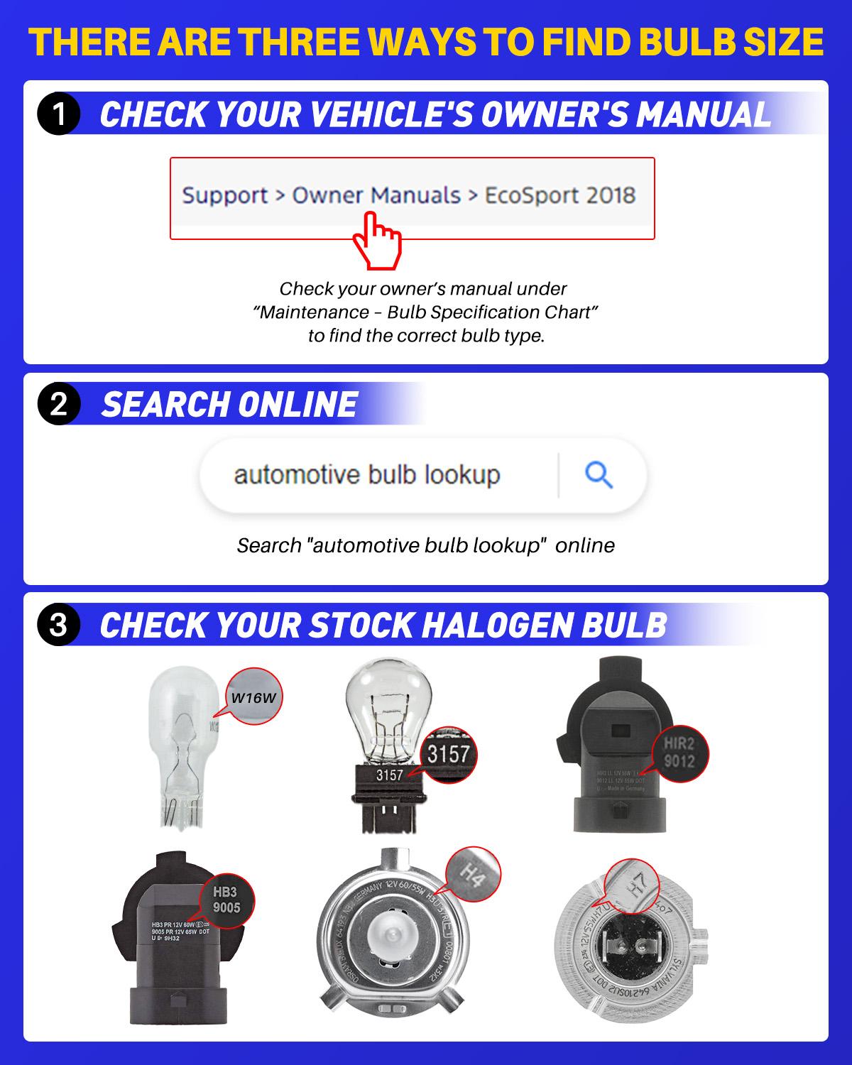 LED Strobe Brake Light Bulb Red, lashing Strobe Blinking LED Tail Light Bulbs for 7440 7443 3156 3157, 300% Brighter Canbus Ready, Plug and Play, Triple Flash LED Stop Bulbs, Off-Road Use Pack of 2, AUTOONE