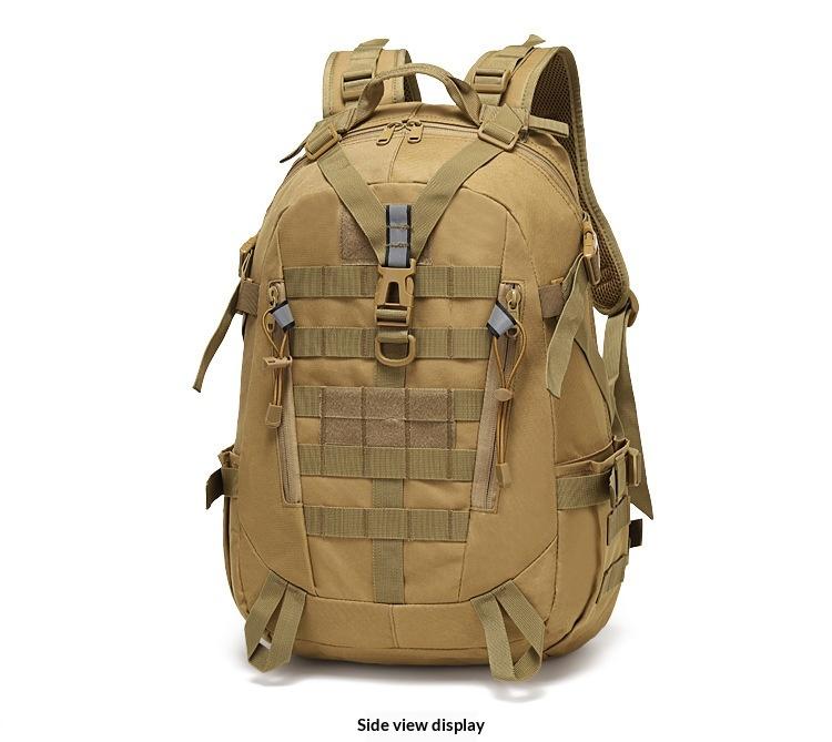 Military-Style Tactical Backpack for Men, Durable Multi-Functional Outdoor Survival Daypack, Ideal for Camping, Hunting, Hiking and On-the-Road All-Terrain Adventures