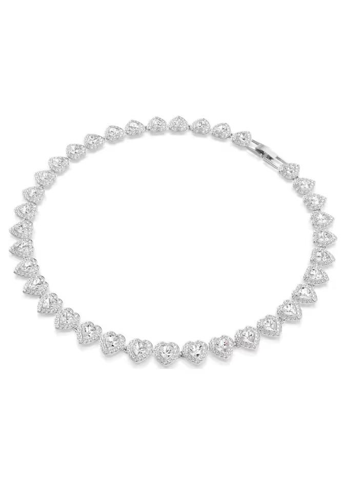 2025 Fashion Jewelry Original Heart Necklace Sparkling High-Quality Tennis Necklace for Women Luxury Holiday Gift Birthday Gift Jewelry Heart Shaped Necklace Amour Heart Necklace Alloy Necklace