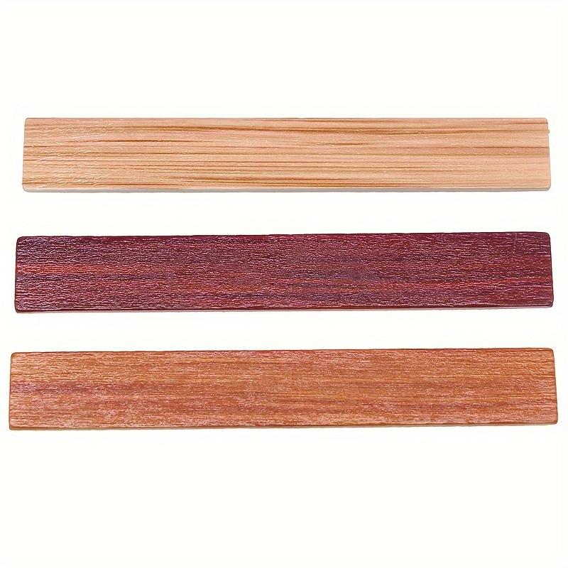 20pcs Dollhouse Miniature Wood Flooring Peel & Stick Planks with Realistic Wood Grain for BJD Kitchen Scene, Perfect Craft Gift