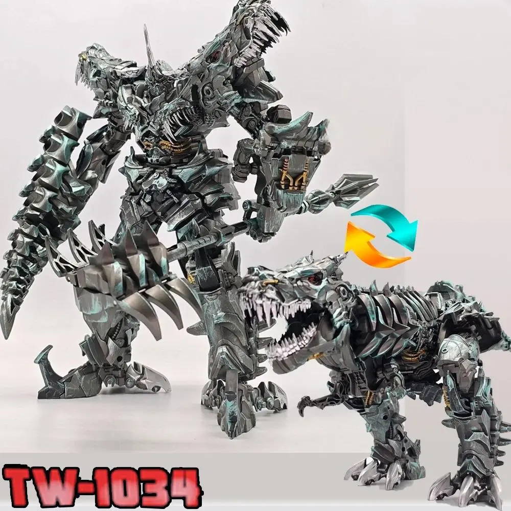 BAIWEI TW1034 Grimlock Transformation Toys Dinosaur Leader OP Commander TW1022 SS07 SS44 Action Figure Deformation Robot Model