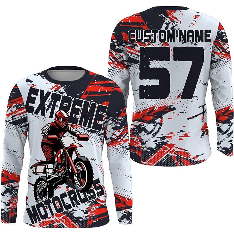 Men's Sportswear Mountain Enduro Bike Clothing Bicycle Moto Downhill T-shirt Hpit Fox Women Men Cycling Jersey MTB Shirts BMX