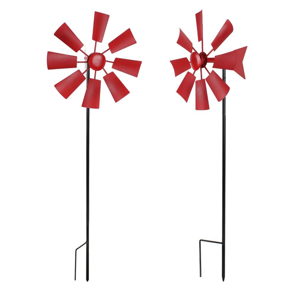 1 Piece Of Creative Metal Rotating Windmill Outdoor Decoration Iron Wind Spinner, Suitable for Rural-Style Garden And Courtyard Arrangements, Stylish Airplane-shaped Wind-powered Spinner, Must-have for Spring, Summer, And Autumn Courtyards