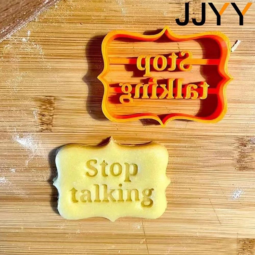 Non-Stick Stackable Cookie Mold Set: Creative Baking Tools for Parent-Child Parties, Holiday Gingerbread Cutters with Message Designs, Beginner-Friendly Multi-Use Kit for Festive Baking & Easy Storage