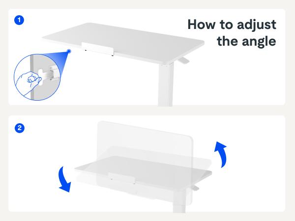 【TikTokShopBlackFriday】FLEXISPOT Mobile Adjustable Overbed Table, Bedside Standing Desk with Wheels, Rolling Laptop & Computer Cart, Portable Workstation for Home, Office, Bedroom, Hospital, Dorm, with Tiltable & Foldable Options