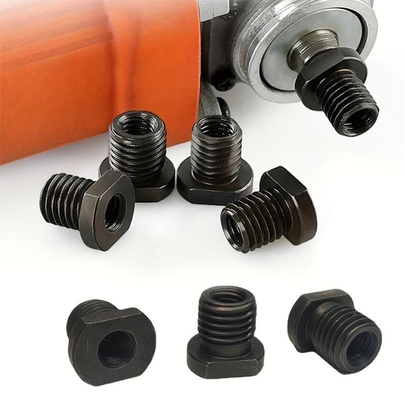 Angle Grinder Conversion Kit, M10 to M14 and M16 Metal Thread Adapter, Professional Choice for DIY Enthusiasts and Engineers with Electric Angle Grinders and Polishing Spindle Nut Connectors