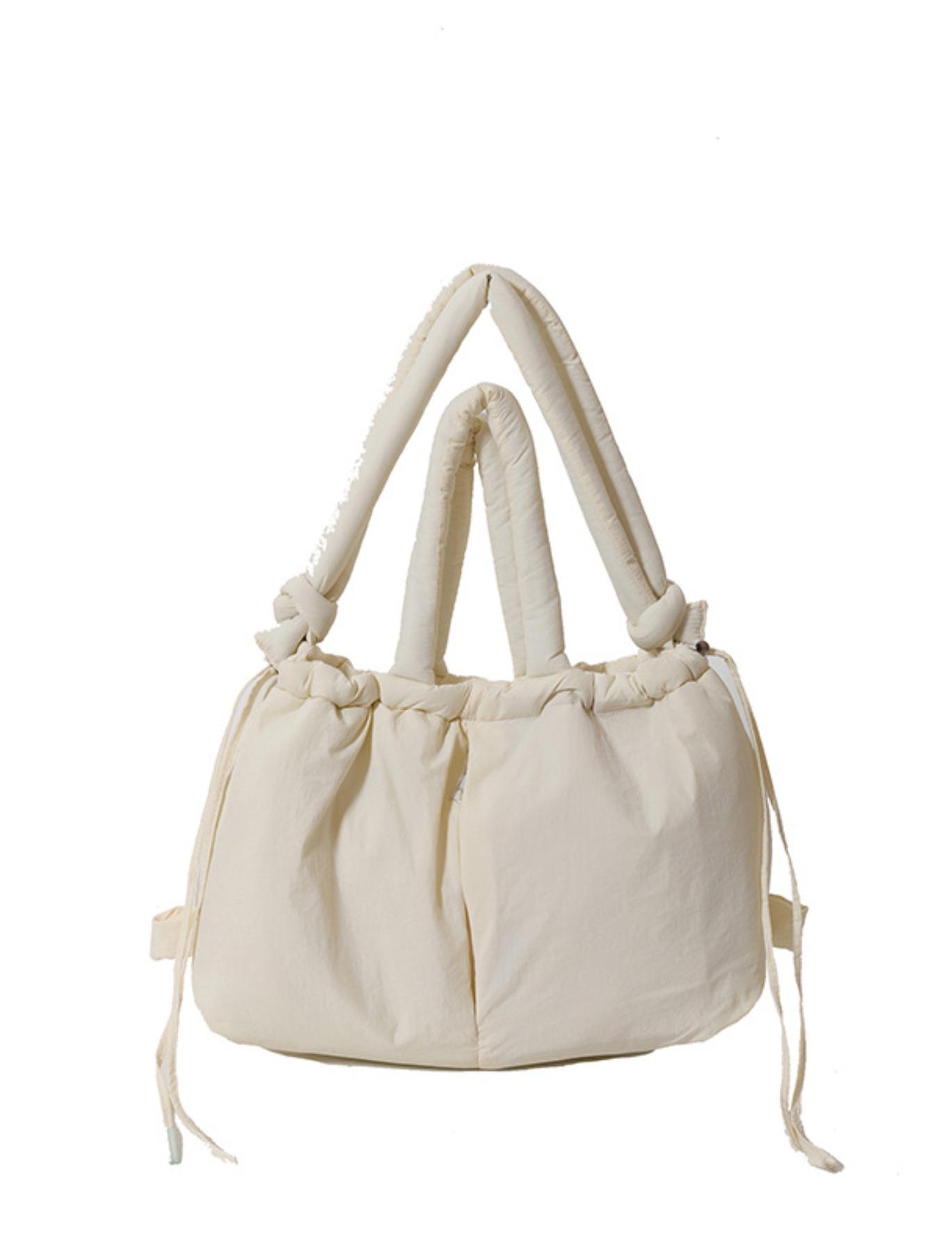 New Nylon Backpack for Women, Quilted Down Fashion Shoulder Bag, Casual All-Season Tote, Perfect for Travel and Commute