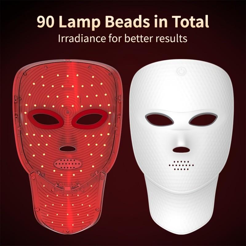 2027 New 7 Color Facial Mask Instrument, Beauty Skincare Face Device, Face Neck Care Tool, Facial Beauty Massagers, Ideal Gift for Valentine's Day & Holidays