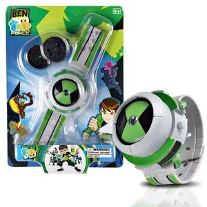Hot Omnitrix Watch Ben10 Popular Toys Watch Glowing Sound Projection Watches Toys For Men Gift