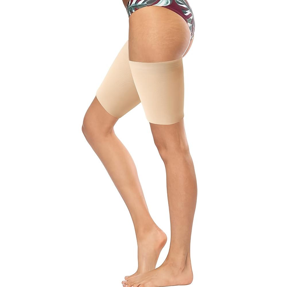 1 pair of tight thigh sleeves, Leg Compression Sleeves, for running sports, thigh support and anti-slip wrapping, elastic, unisex, Sports Compression Sleeves