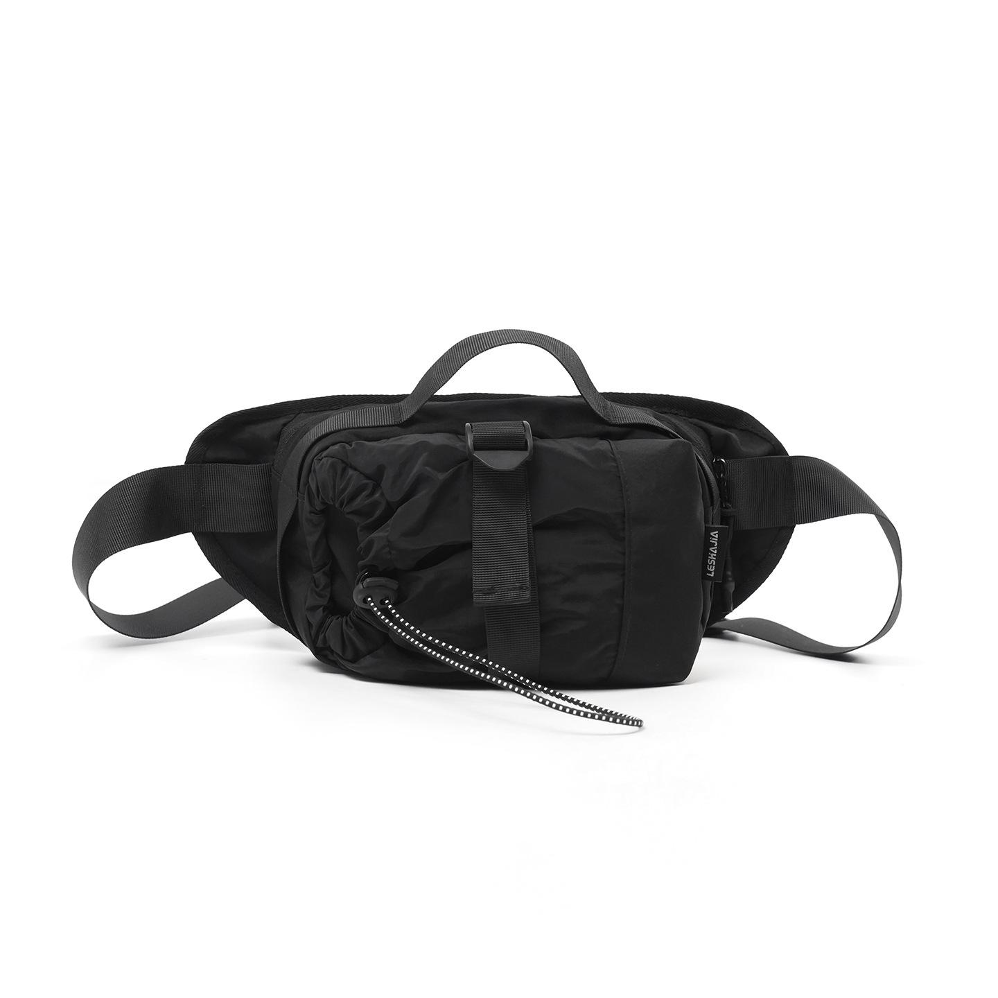 Unisex Lightweight Durable Colorblock Outdoor Sling Bag - Adjustable Strap, Water Bottle Slot, Crossbody Chest Pack for Camping, Hiking