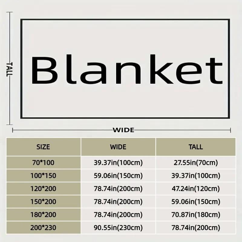 Wool cashmere nap blanket, comfortable and warm, suitable for use on sofa beds or office chairs.A lightweight and skin-friendly cover perfect for travel camping or at home. Great gift choice forfamily and friends