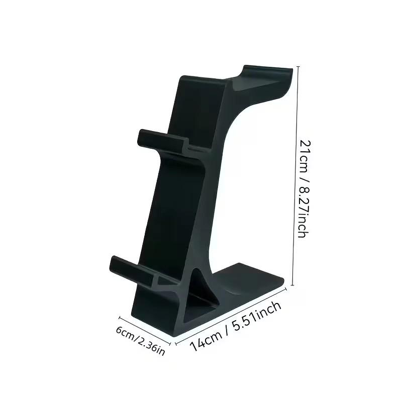 Multi-Functional 3-In-1 Gaming Controller & Headphone Stand Holder, Fits Ps5/ps4/xbox/switch, Dual-Layer Design, Gamer Essential Accessory