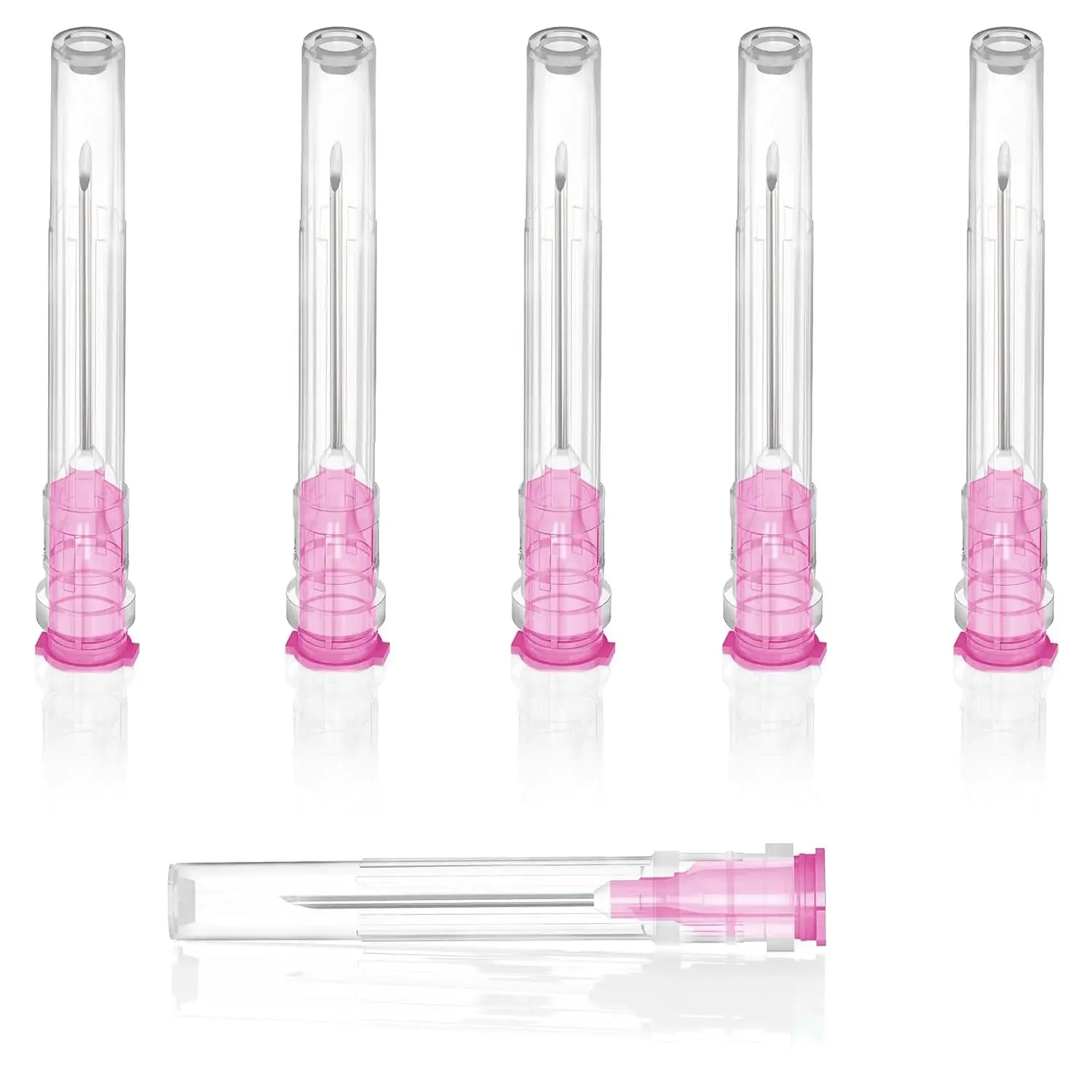 100 Pack 18Ga 1 Inch/25mm Disposable Dispensing Lab Supplies Individually Sealed Packaging