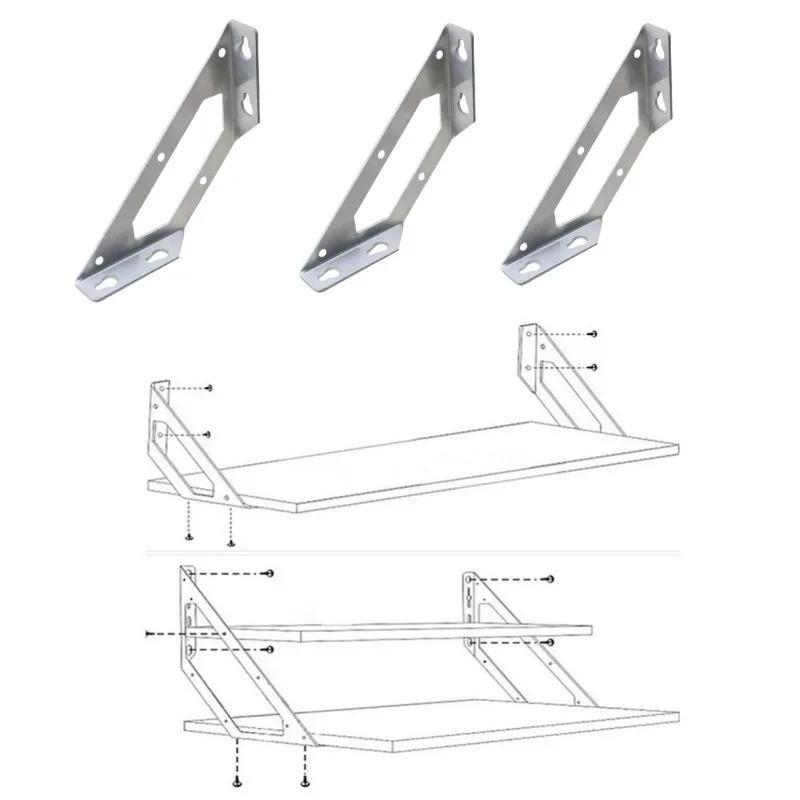 Triangular Support Frame, Furniture Bracket, Universal Corner Code Fastener, Suitable for Tables, Chairs, and Beds