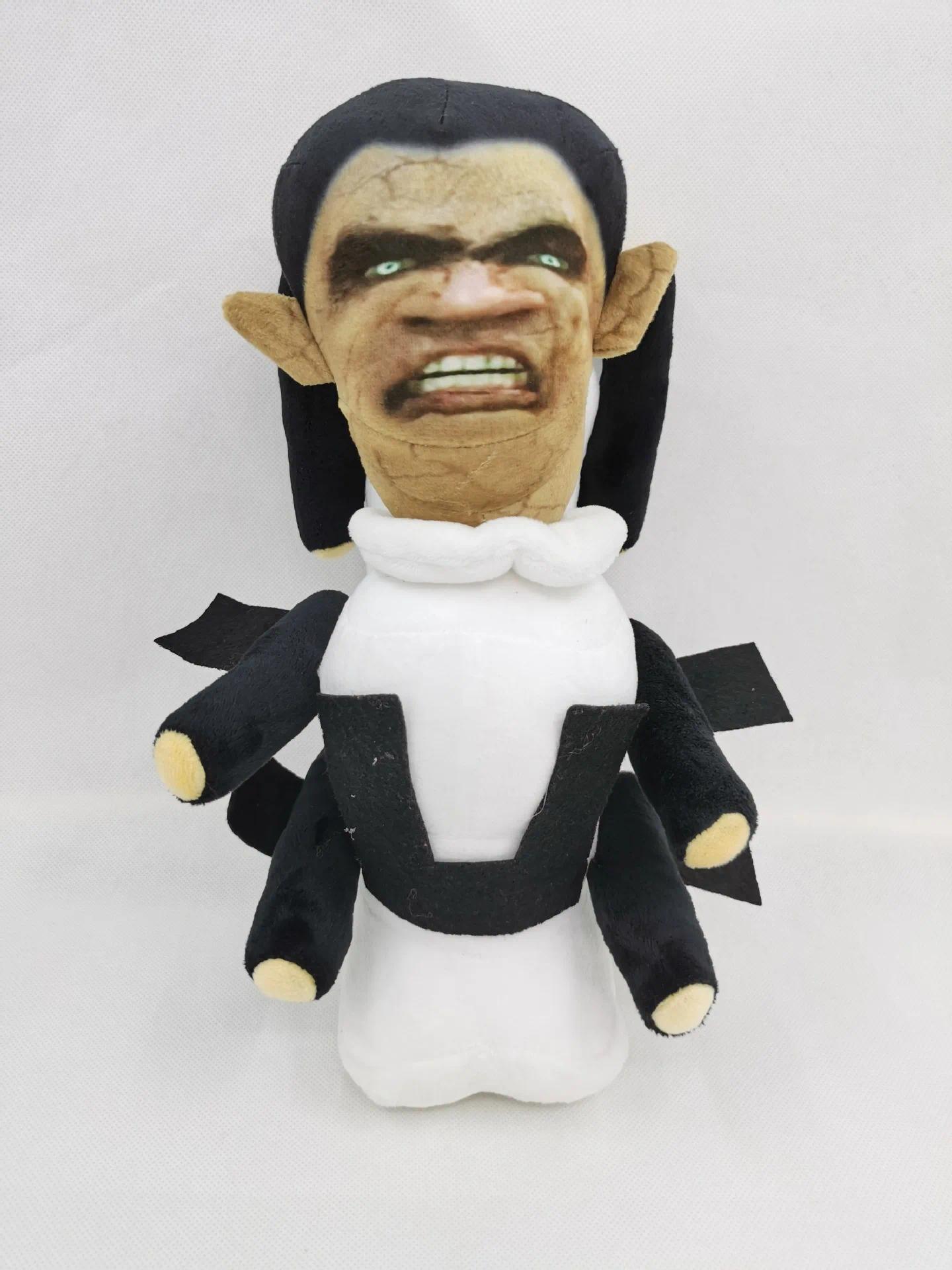 My Melody Children's Toy:kawaii 30cm Skibidi Toilet Man Vs Monitor Man's Plush Toys,Anime Plush Throw Pillow Cute,Birthday Gift