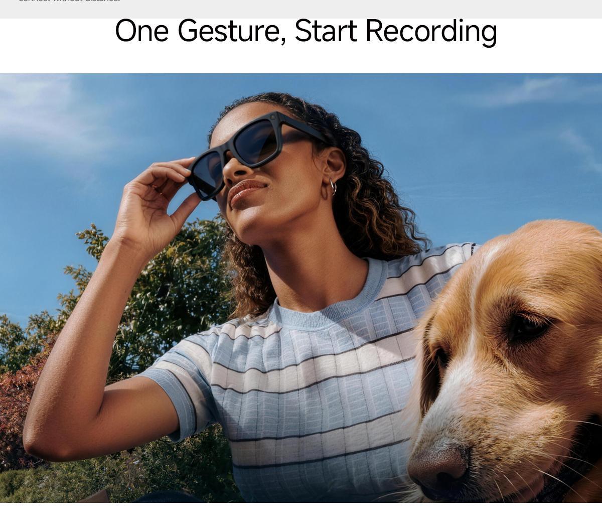 New Mt5 Ultra Ai Smart Glasses, 8mp HD Camera, Voice Recording, Real-Time Translation, Bluetooth-compatible Call, 300mah Battery, 2000mah Charger, Unisex