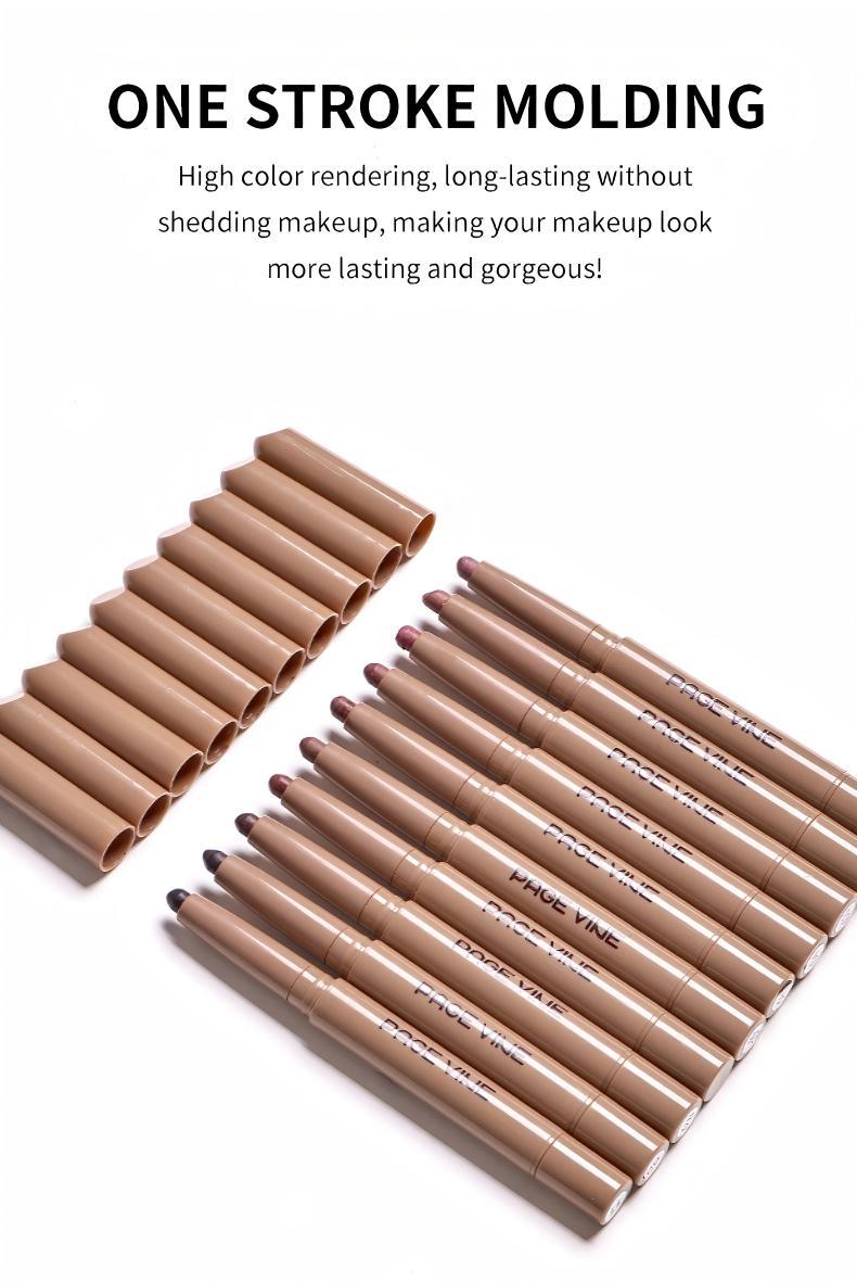 Matte Smooth Peptide Lip Liner, Nude Lipstick Dual-Use Pen, Neutral Tone, Sheglam Makeup Essential, Natural Lip Effect, Daily Use