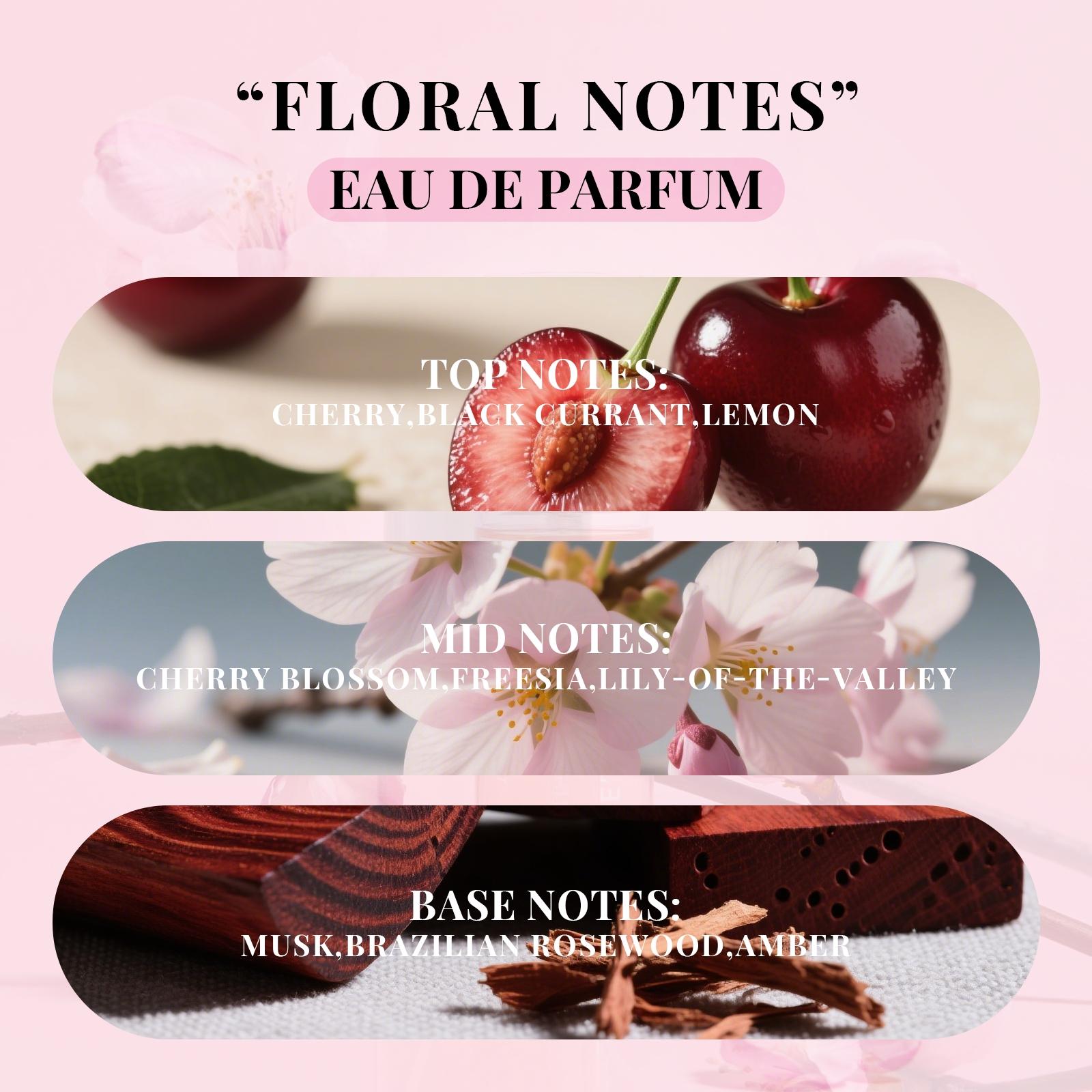 Pure Precision 10ML Portable Perfume, Floral Scents Perfume, Romantic Floral Scent, Non-Toxic Liquid, Single Item Pack, Charm Follows You, Floral Eau Perfume, Floral Essence Fragrance