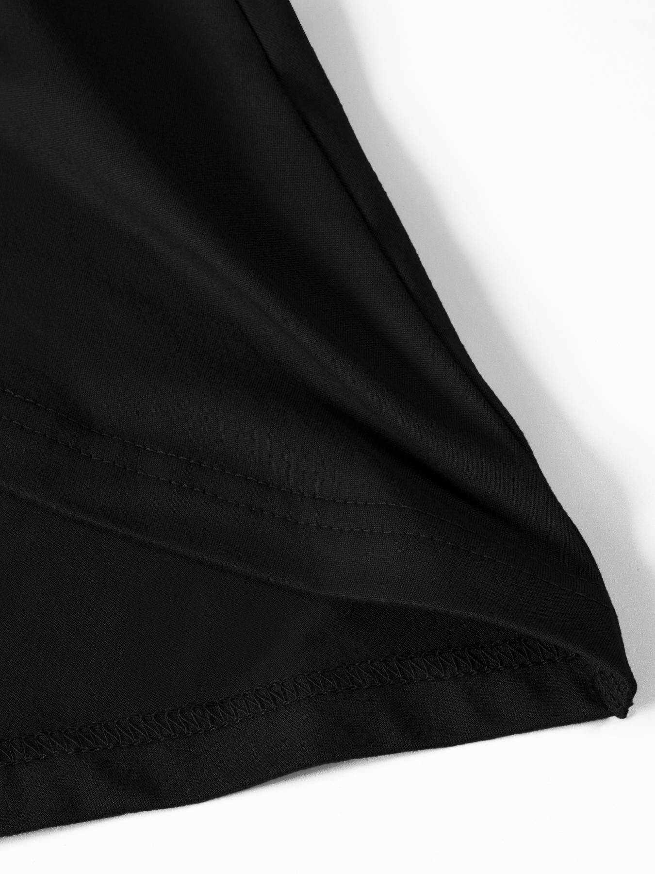 Plus Size Solid Knit Round Neck Set, 2 Counts/set  Casual Cozy Loose Long Sleeve High Low Tee & Pants for Daily Wear, Women's Outfits for Spring & Fall