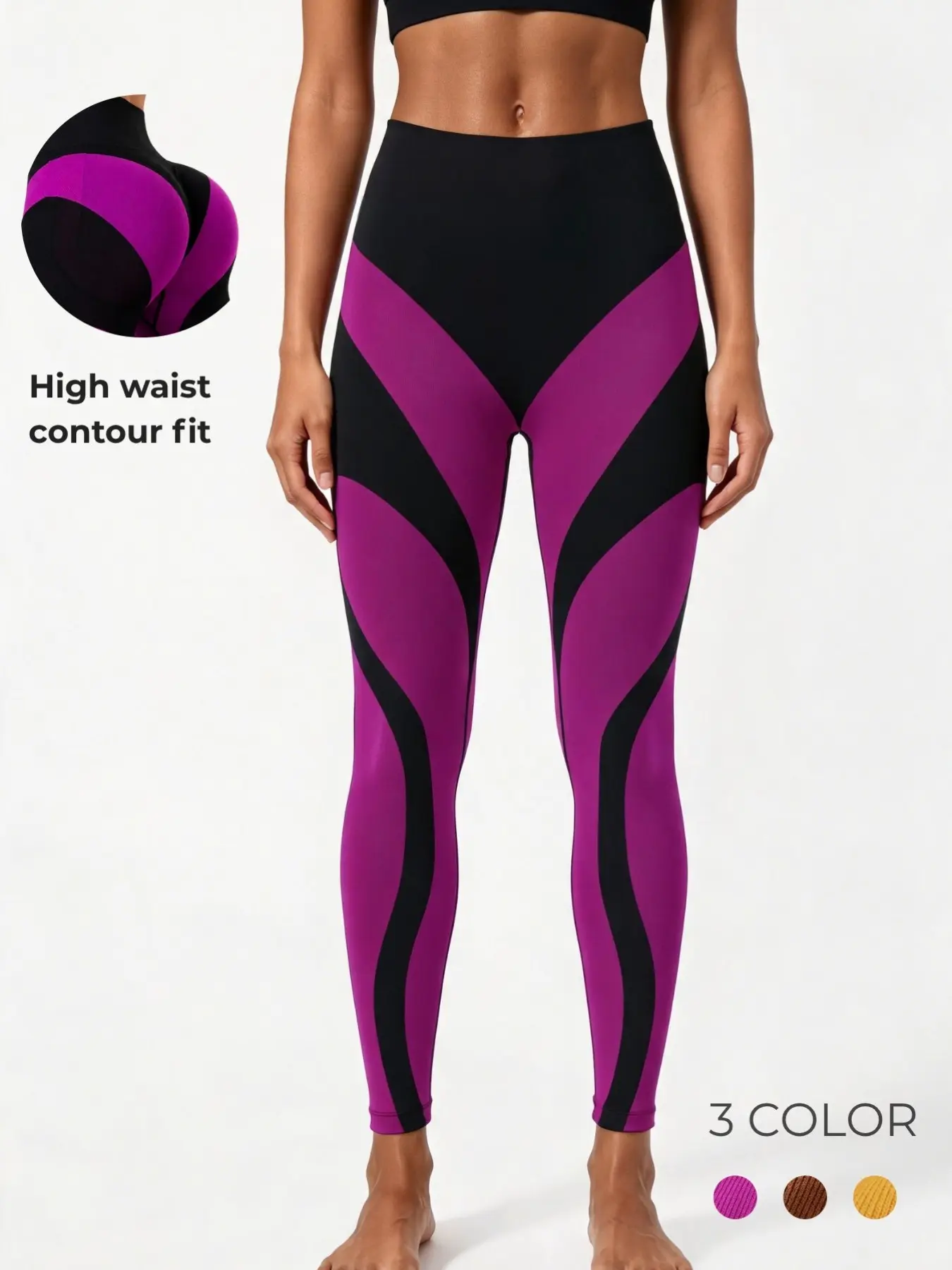 High Impact Women's Seamless Zebra Stripes High Waist Tummy Control yoga Leggings, High Stretch Moisture Wicking Breathable All Season Fitness Pants, Soft Comfortable Athletic Pants for Women,Gym Running & Workout Outfits