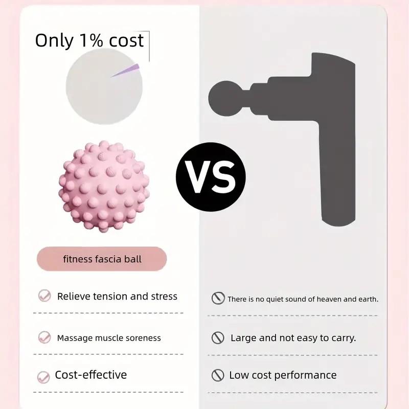 1 Count Foot Massage Ball, Fascia Roller for Relaxation and Pain Relief, Deep Tissue Massage Tool, Yoga Foot Massager for Muscle Pain Relief