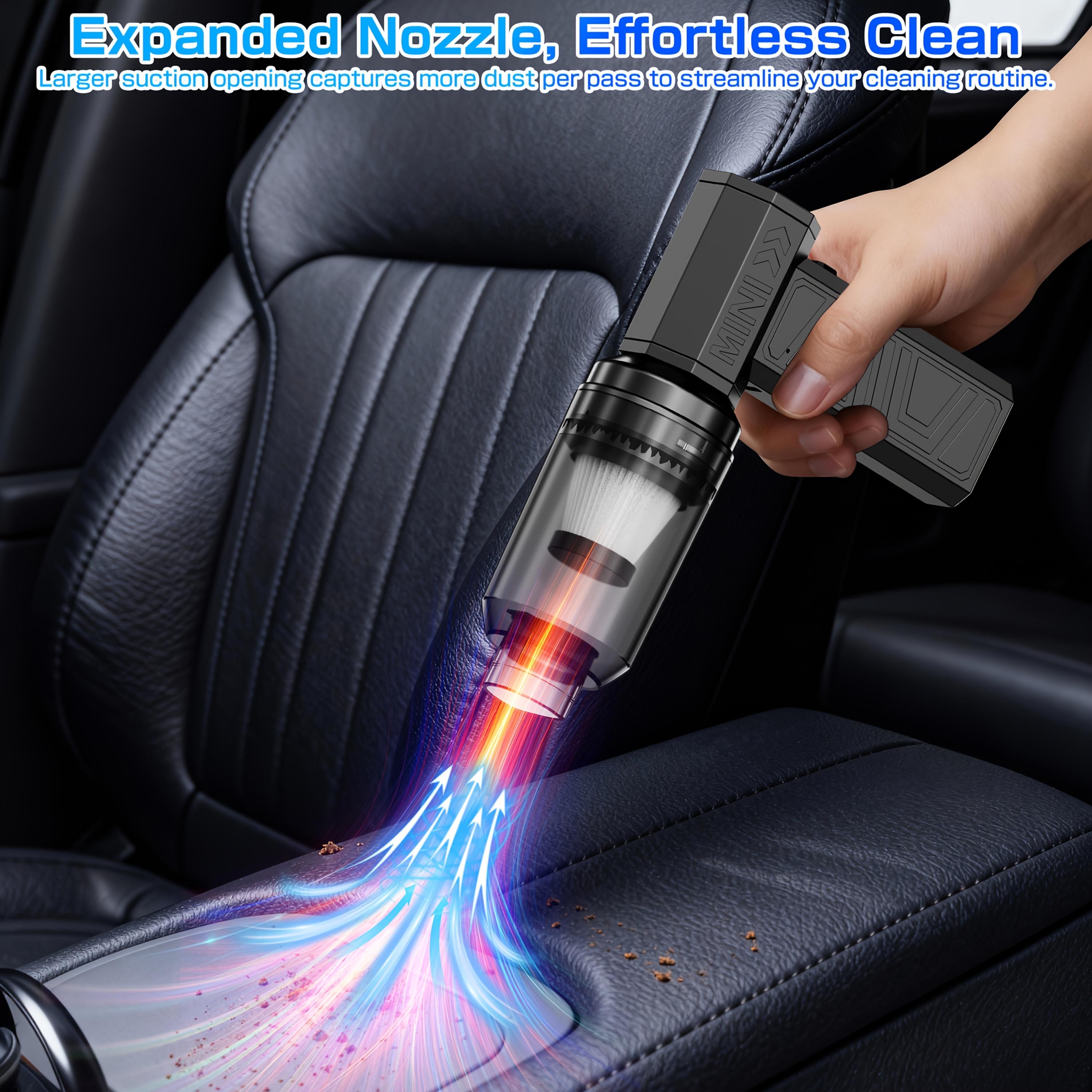 4 Gears Adjustable Turbo Blower, Wireless Rechargeable Air Blower with 130, 000 Rpm, High-speed Turbine Fan, Jet Fan 4Speed Settings - Cleaning Blower Tool Car Blowing Snow Electric Air Duster Portable.