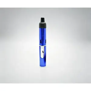 2026 Waterproof Slim Blue Flame Lighter  Refillable Windproof Fire Starter with Storage Bag for Outdoor Use（Gasfree）