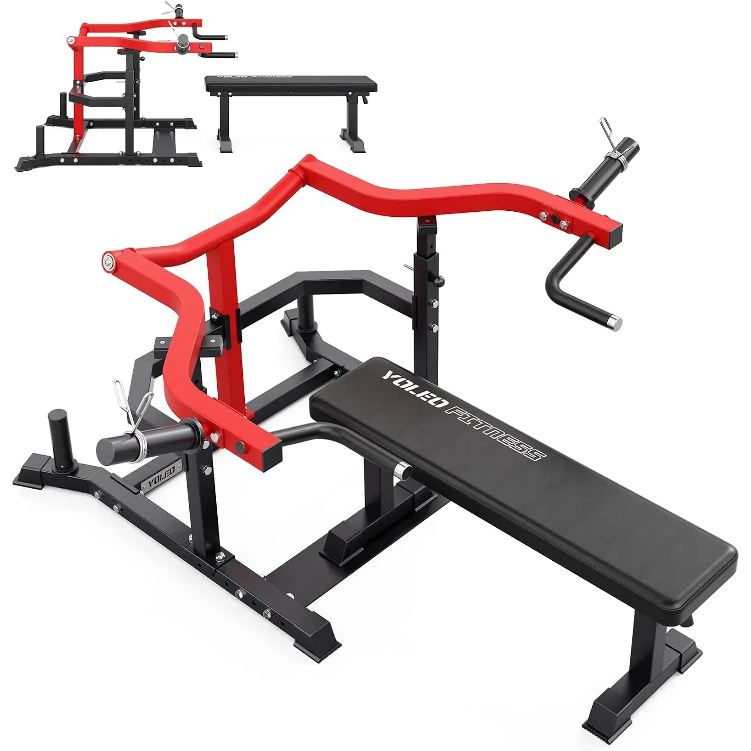 Adjustable Weight Bench - Utility Weight Benches for Full Body Workout, Foldable Incline/Decline/Flat Bench Press for Home Gym
