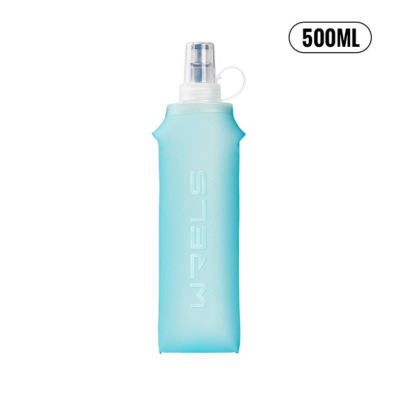 Wrels Lightweight Foldable Drink Bottle, Small Volume Large Capacity Sports Water Bottle, Available in 150ML, 250ML, 500ML, Portable Sports Bottle