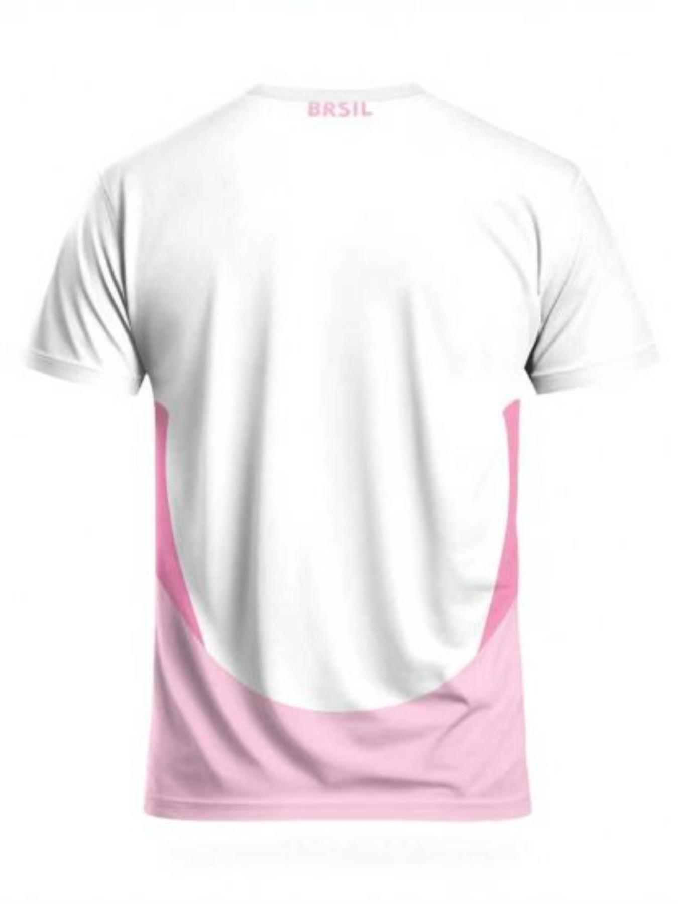 Brazilian Style Men's Soccer Jersey and T-Shirt, Comfortable Breathable Outdoor Sports T-Shirt, Sporty Slim-Fitting Jersey, Geometric Pattern