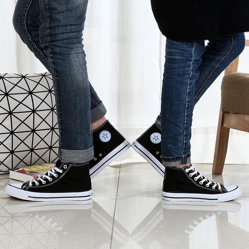 Unisex High Top Canvas Shoes, Classic Design, Versatile All-Season Footwear, Suitable for Various Occasions, Comfortable and Stylish