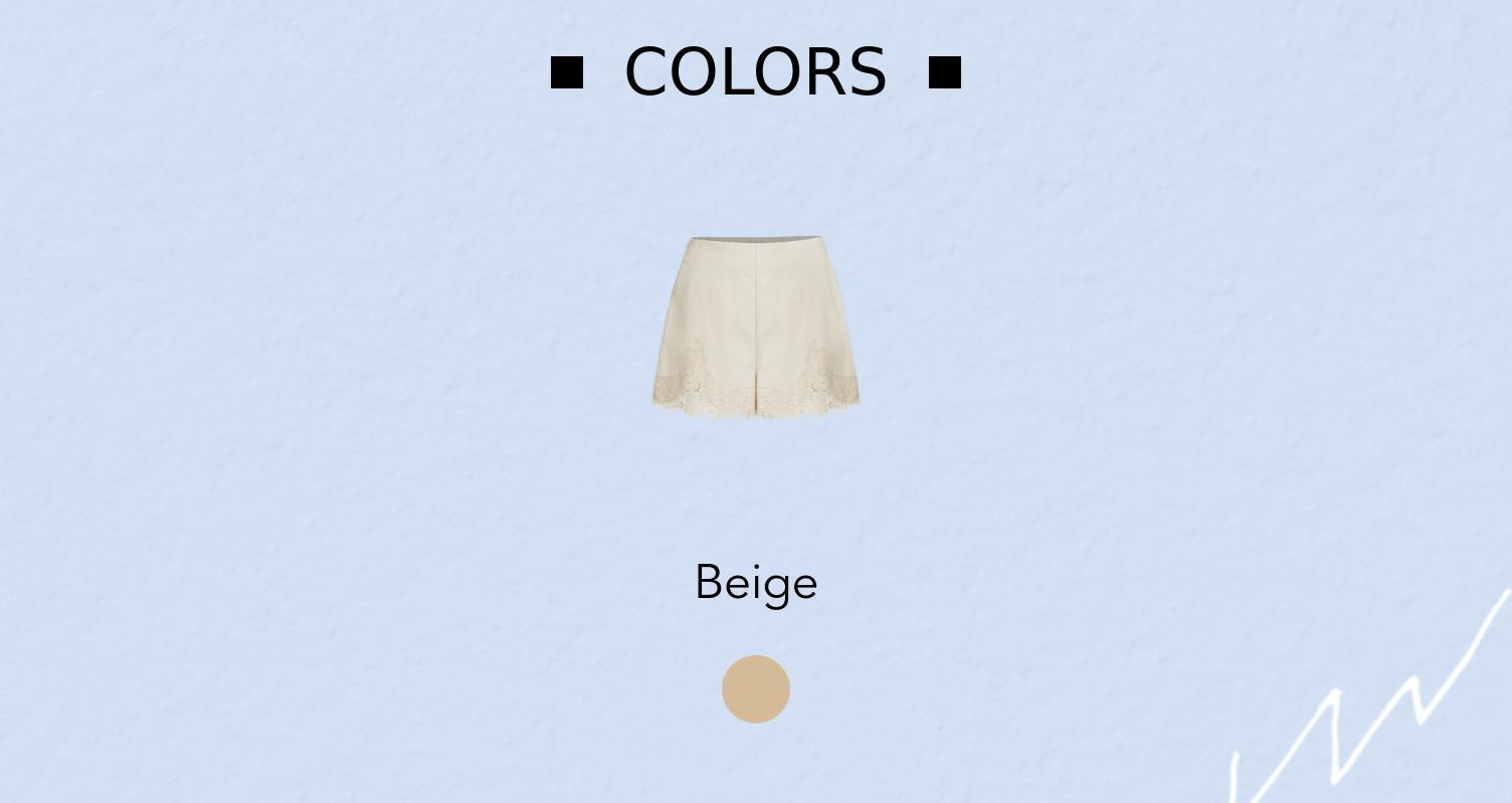 Cider Linen-blend Mid Rise Lace Trim Shorts