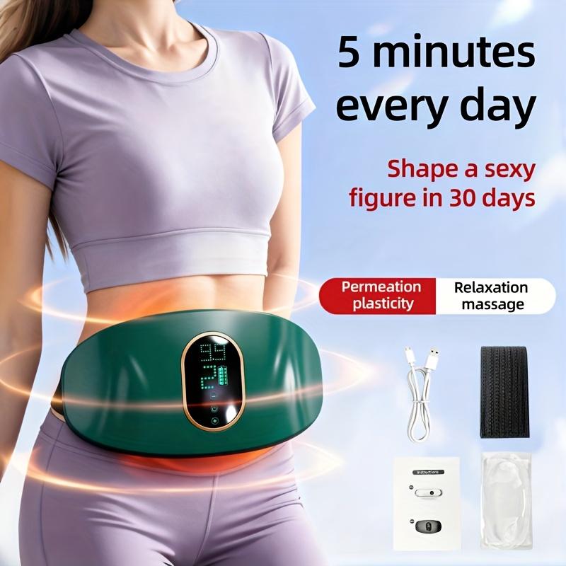 Portable Multifunctional Abdominal Leg Massager, USB Powered Rechargeable Battery, Core Strengthening Waist Slimming Postpartum Recovery Gift, Body Shaping Tool, Body Sculpting Machine
