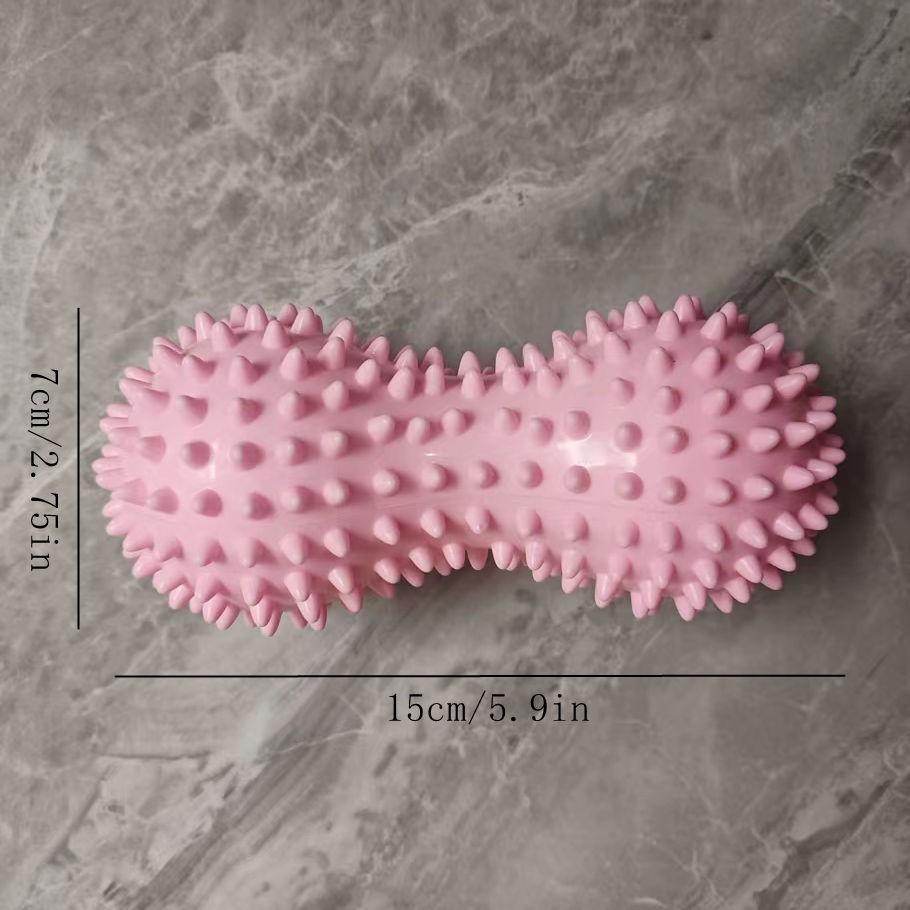 Thorn Yoga Peanut Ball Fascia Massage Tool, Deep Acupoint Muscle Relaxer, Foot Sole Fascia Massager, Pain Relief Therapy Device