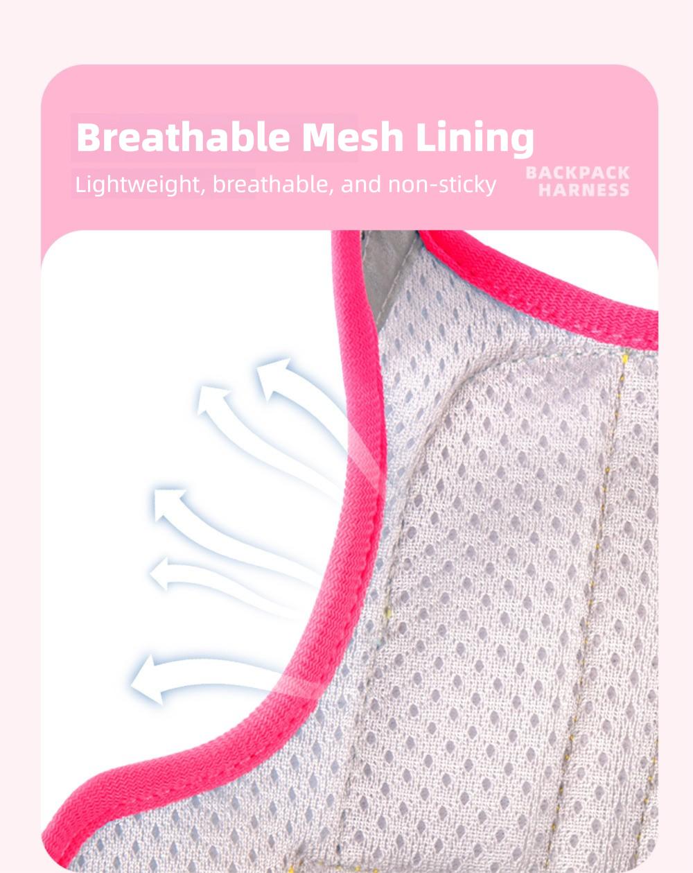 Pet Backpack & Leash Combo: Anti-Escape Harness and Leash for Outdoor Walks - Convenient, Portable Pet Carrier