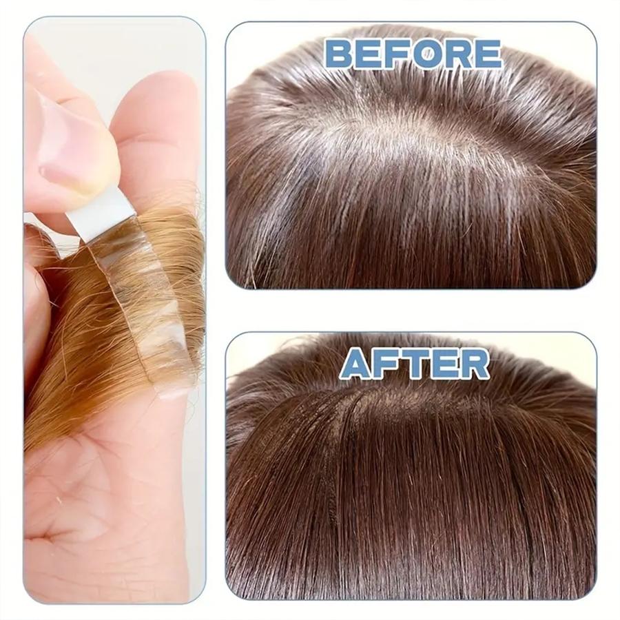 Double Sided Wig Tape, 3 Yards Strong Waterproof Adhesive Lace Front Wig Tape, Wig Glue Alternative, Easy To Remove, Long-lasting Hold, Ideal for Wig, Toupee, and Hairpiece Applications, Hair Extensions Tape