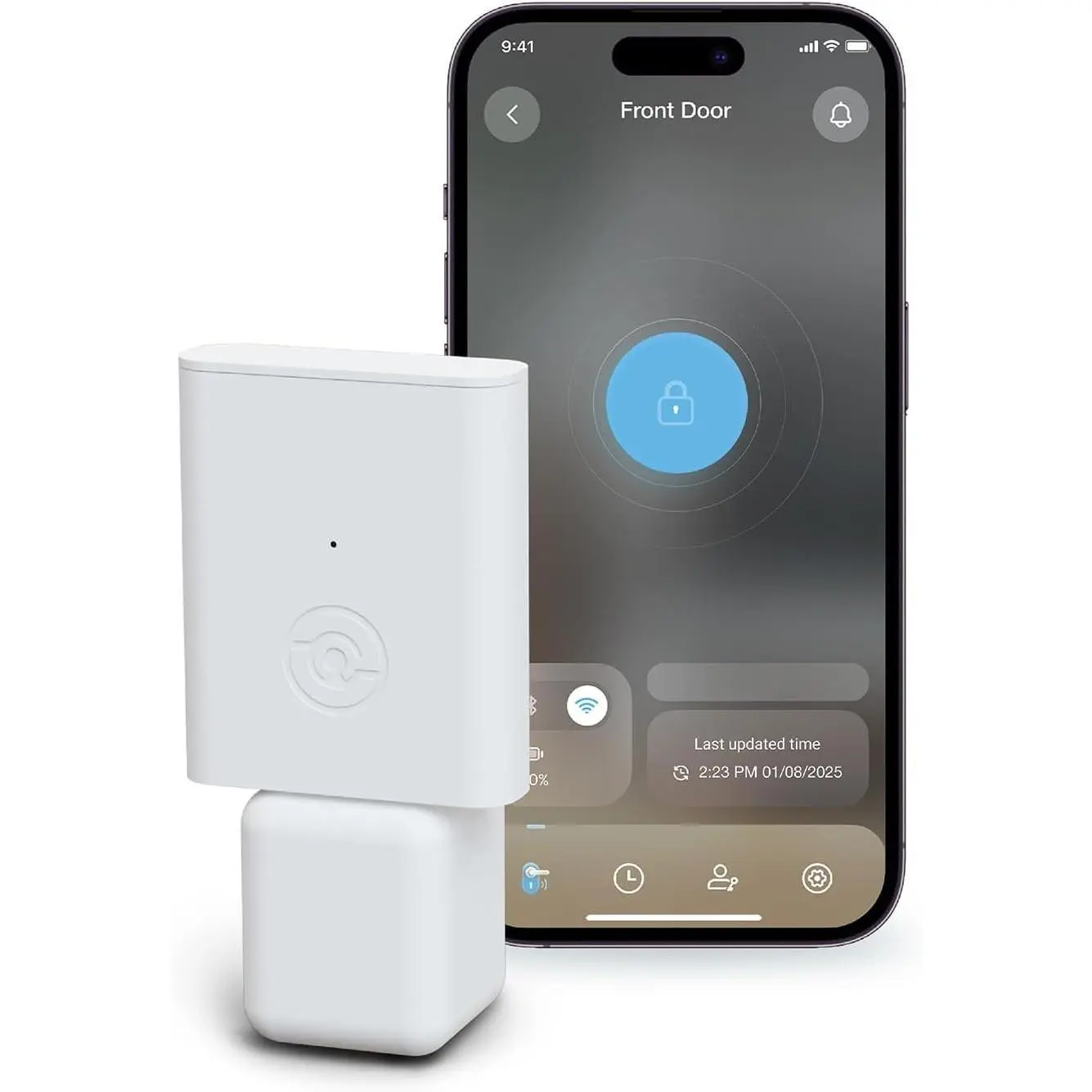 Secure Link  Hub - Control Your   Lock from Anywhere with Real-time Notifications and Voice Control