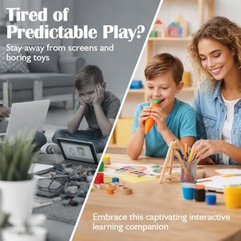 Cute Carrot-Shaped Voice Recorder, 60-Second Recording Device with Playback Functionality, Ideal for Capturing Memorable Moments