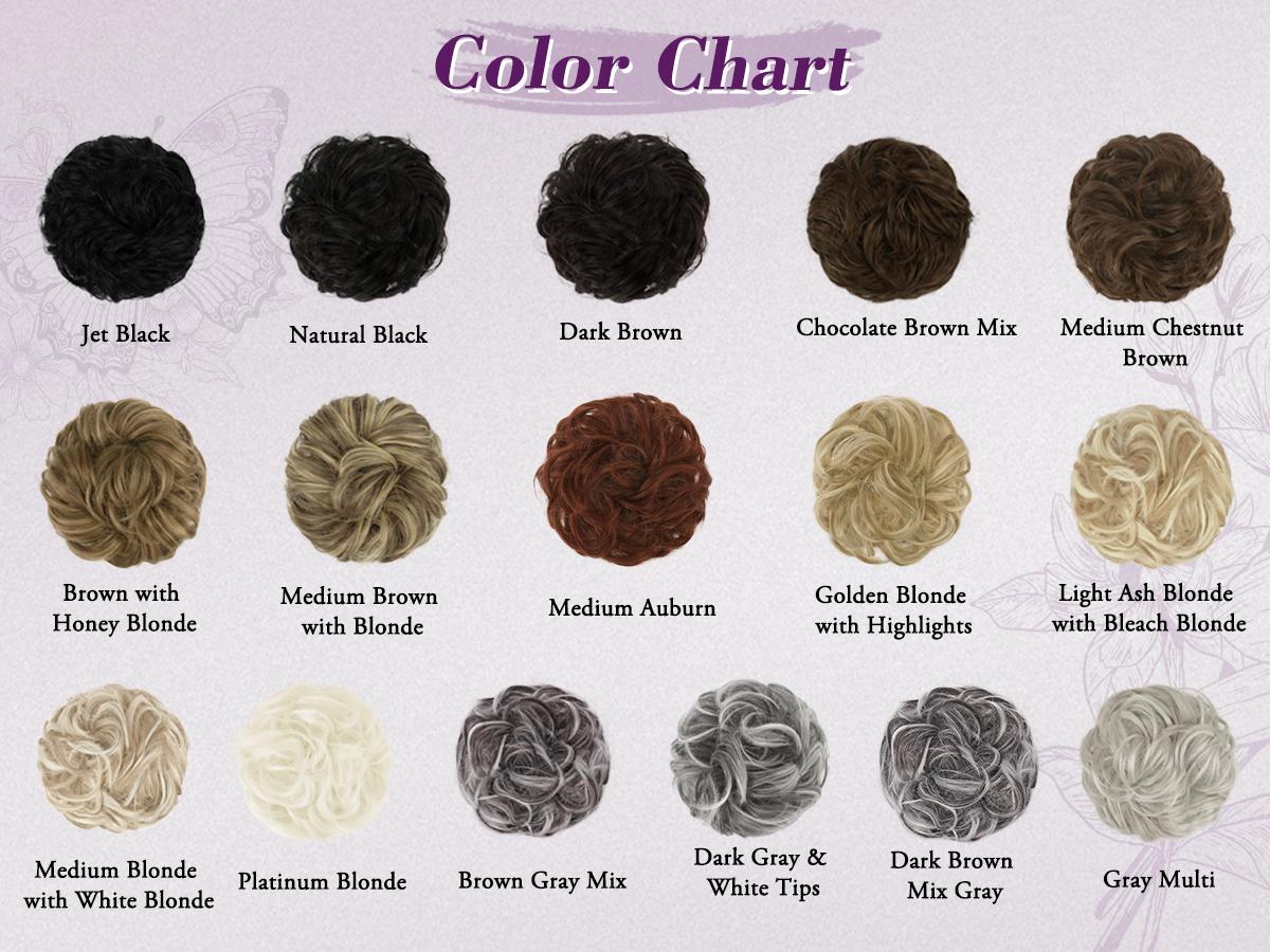 BARSDAR 2 PCS Messy Bun Hair Pieces - Elastic Brown Gray Messy Hair Bun Scrunchies Extensions for Women - Synthetic Thick Fluffy Updo Chignons Salt and Pepper Hairpieces Daily BARSDAR 2 PCS Messy Bun Hair Pieces - Elastic Brown Gray Messy Hair Bun Scrunchies Extensions for Women - Synthetic Thick Fluffy Updo Chignons Salt and Pepper Hairpieces Daily