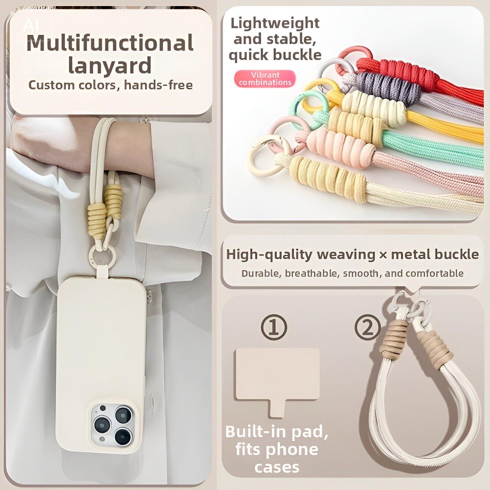 Phone Case Strap, Durable Phone Accessory, Secure Grip Design, Perfect Fit for Daily Use, Essential Mobile Protection